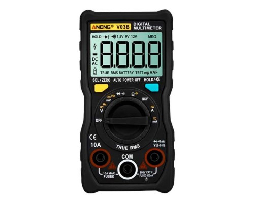 Цифровий мультиметр ANENG AN-V03B, V, A, R, F, з ємнісним діодом (AN-V03B)