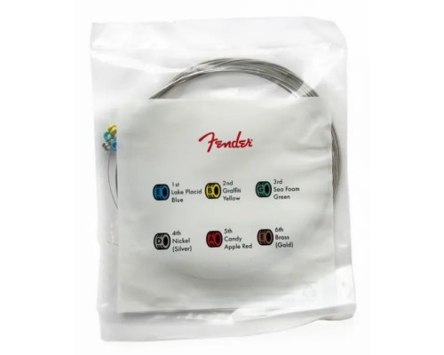 Струни для гітари Fender 150R Transparent Pack Pure Nickel (10-46) (301439)