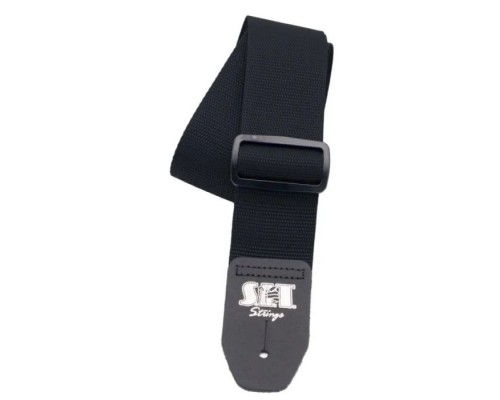 Ремінь для гітари SIT Strings 2" Guitar Strap Black (236735)