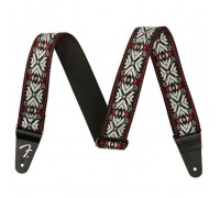 Ремінь для гітари Fender Strap 2" Pasadena Woven Red Snowflake (236929)