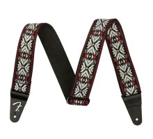 Ремінь для гітари Fender Strap 2" Pasadena Woven Red Snowflake (236929)
