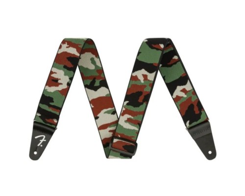 Ремінь для гітари Fender Strap 2" Weighless Camo Woodland (231148)