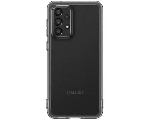 Чохол до мобільного телефона Samsung Soft Clear Cover Samsung Galaxy A33 (A336) Black (EF-QA336TBEGRU)