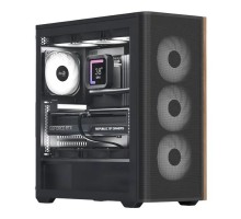 Корпус AeroCool D501A-G-BK-v2 Black (ACCM-DS01043.11)