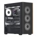 Корпус AeroCool D501A-G-BK-v2 Black (ACCM-DS01043.11)