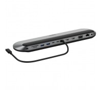 Концентратор Belkin USB-C 11in1 Multimedia Pro Dock (INC014BTSGY)