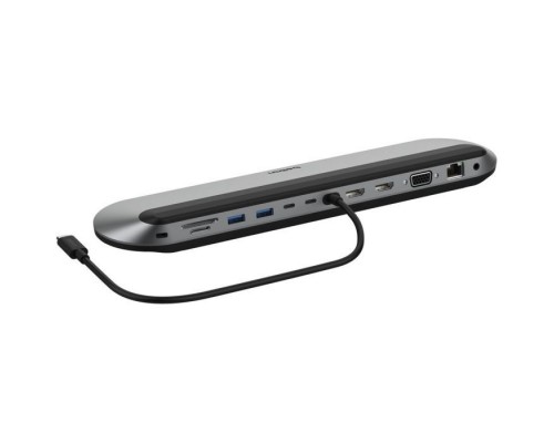 Концентратор Belkin USB-C 11in1 Multimedia Pro Dock (INC014BTSGY)