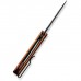 Ніж Civivi Sendy, Guibourtia Wood, Darkwash (C21004A-2)