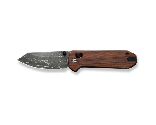 Ніж Civivi Yonder, Wood, Damascus (C23073B-DS1)