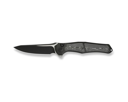Ніж Weknife 702XI, Black Titanium, Darkwash (WE07B-2)