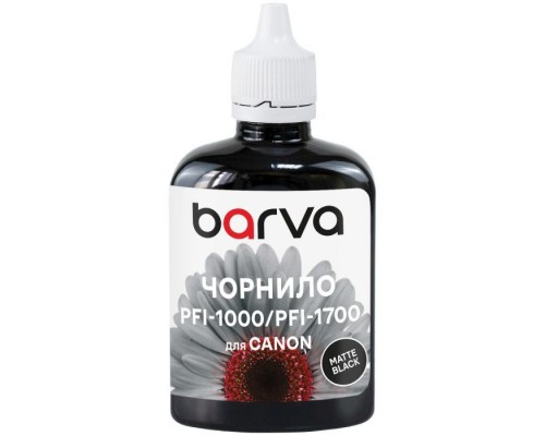 Чорнило Barva Canon PFI-1000/PFI-1700 100ml MBK, pigment (C1700-973)
