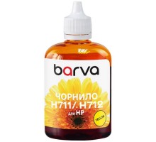 Чорнило Barva HP 711/712 100ml Y, water-soluble (H711-856)