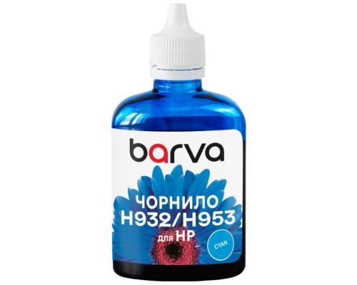Чорнило Barva HP 933/951/953 100ml, cyan, pigment (H933-801)