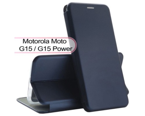 Чохол до мобільного телефона BeCover Exclusive Motorola Moto G15 / G15 Power Deep Blue (713514)