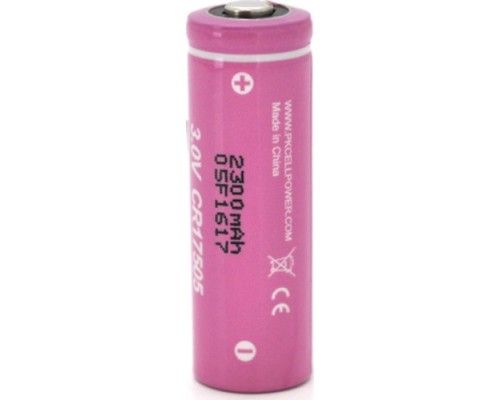 Батарейка CR17505 (size A), 3.0V 2300mah, Lithium, OEM PkCell (CR17505)