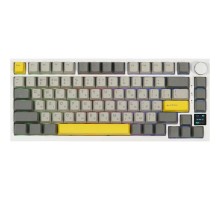 Клавіатура Epomaker AK820 Pro 75 Flying Fish Switch Hot-Swap RGB USB/Wireless/Bluetooth UA White (AK820-PRO-W-FF)