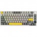 Клавіатура Epomaker AK820 Pro 75 Flying Fish Switch Hot-Swap RGB USB/Wireless/Bluetooth UA White (AK820-PRO-W-FF)