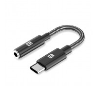 Адаптер USB-C M to 3.5mm F black Armorstandart (ARM76887)
