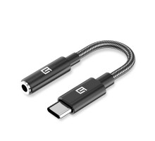 Адаптер USB-C M to 3.5mm F black Armorstandart (ARM76887)