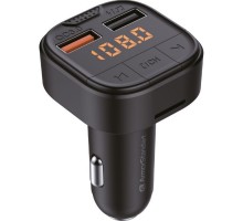 FM модулятор Armorstandart ASF1 18W QC3.0 2xUSB black (ARM82826)