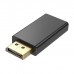 Перехідник DP Male to HDMI Female black Vention (HBKB0)