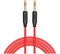 Кабель мультимедійний 3.5mm M to 3.5mm M 1.0m Black HOCO (6957531079293)