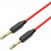 Кабель мультимедійний 3.5mm M to 3.5mm M 1.0m Black HOCO (6957531079293)