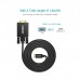 Кабель мультимедійний USB-C to VGA M 1.8m black Choetech (XCV-1801-BK)
