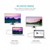 Кабель мультимедійний USB-C to VGA M 1.8m black Choetech (XCV-1801-BK)