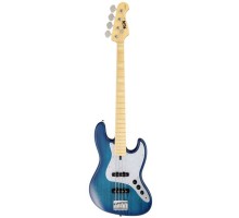 Бас-гітара FGN Neoclassic NJB See-Thru Blue Burst (NJB100MBAH-SBB)