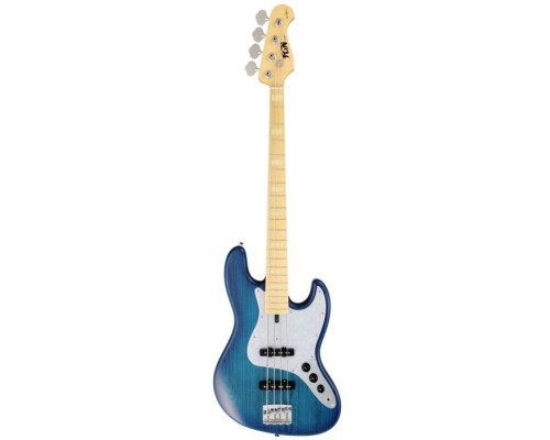 Бас-гітара FGN Neoclassic NJB See-Thru Blue Burst (NJB100MBAH-SBB)