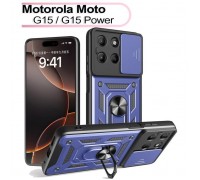Чохол до мобільного телефона BeCover Military Motorola Moto G15 / G15 Power Blue (713531)