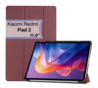Чохол до планшета BeCover Smart Xiaomi Redmi Pad 2 11.0" Red Wine (713644)