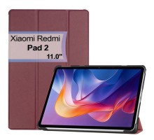 Чохол до планшета BeCover Smart Xiaomi Redmi Pad 2 11.0" Red Wine (713644)