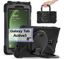 Чохол до планшета BeCover Heavy Duty Samsung Galaxy Tab Active 3 SM-T570/SM-T575/SM-T577 8" Black (713450)