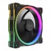 Кулер до корпусу ASUS PRIME MR120 REVERSE ARGB BLACK (90DA00L0-B09000)