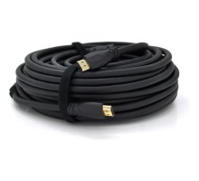 Кабель мультимедійний HDMI M to HDMI M 5.0m V2.0 4K black Ritar (HDMI(M)/(M)V2.0-5m-347P)