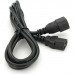 Кабель живлення C13 to C14 1.8m 0.75mm2 OEM Voltronic (PC-IEC C13-C14 CCA18)