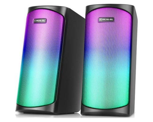 Акустична система REAL-EL S-135 USB Black (EL121100019)