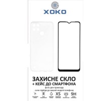 Чохол до мобільного телефона XoKo Ultra Thin Proof + Glass Full Cover Ultra-Thin iPhone 15 Pro Black (XK-CS-ULT-AP-IP15Pr)