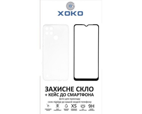 Чохол до мобільного телефона XoKo Ultra Thin Proof + Glass Full Cover Ultra-Thin iPhone 15 Pro Black (XK-CS-ULT-AP-IP15Pr)