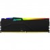 Модуль пам'яті для комп'ютера DDR5 128GB (2x64GB) 5600 MHz Beast RGB Kingston Fury (ex.HyperX) (KF556C40BBAK2-128)