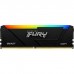 Модуль пам'яті для комп'ютера DDR4 16GB (2x8GB) 3200 MHz Beast Black Kingston Fury (ex.HyperX) (KF432C16BB2AK2/16WP)
