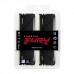 Модуль пам'яті для комп'ютера DDR4 16GB (2x8GB) 3200 MHz Beast Black Kingston Fury (ex.HyperX) (KF432C16BB2AK2/16WP)