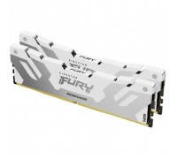Модуль пам'яті для комп'ютера DDR5 32GB (2x16GB) 8000 MHz Renegade White Kingston Fury (ex.HyperX) (KF580C38RWK2-32)