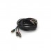 Кабель мультимедійний 3xRCA M to 3xRCA M 3.0m black VEGGIEG (YT-AV303)