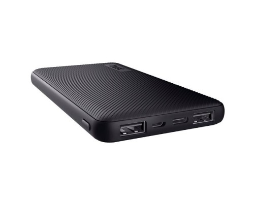 Батарея універсальна Trust 10000mAh Primo ECO, 2хUSB-A/USB-C, 15W, black (24678_TRUST)