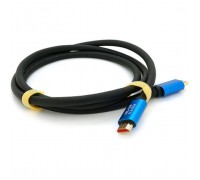 Кабель мультимедійний HDMI M to HDMI M 1.5m V2.0 4Kx2K black Merlion (YT-HDMI(M)/(M)4KV2.0-1.5m/19117)