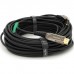 Кабель мультимедійний HDMI M to HDMI M 20.0m V2.0 4K UHD black VEGGIEG (YT-HDMI(M)/(M)HA-20/19719)