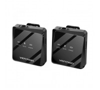 Мікрофон Vention USB-C 2-Pack Wireless Lavalier Black (NCBB0)